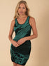 Abstract Knit Dress